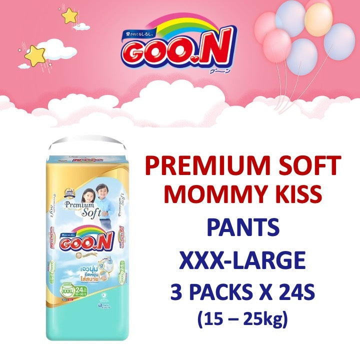 Mommy Kiss Premium Soft Diapers - Pants
