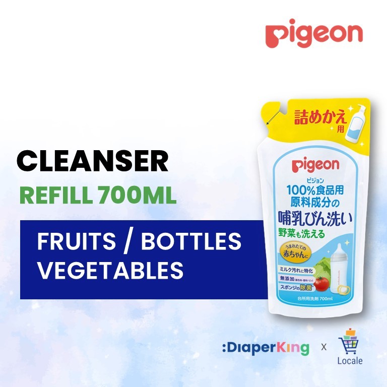 Pigeon Baby Liquid Cleanser - Bottles / Fruits / Vegetable