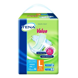 Tena Value (Tape) Large 80pcs
