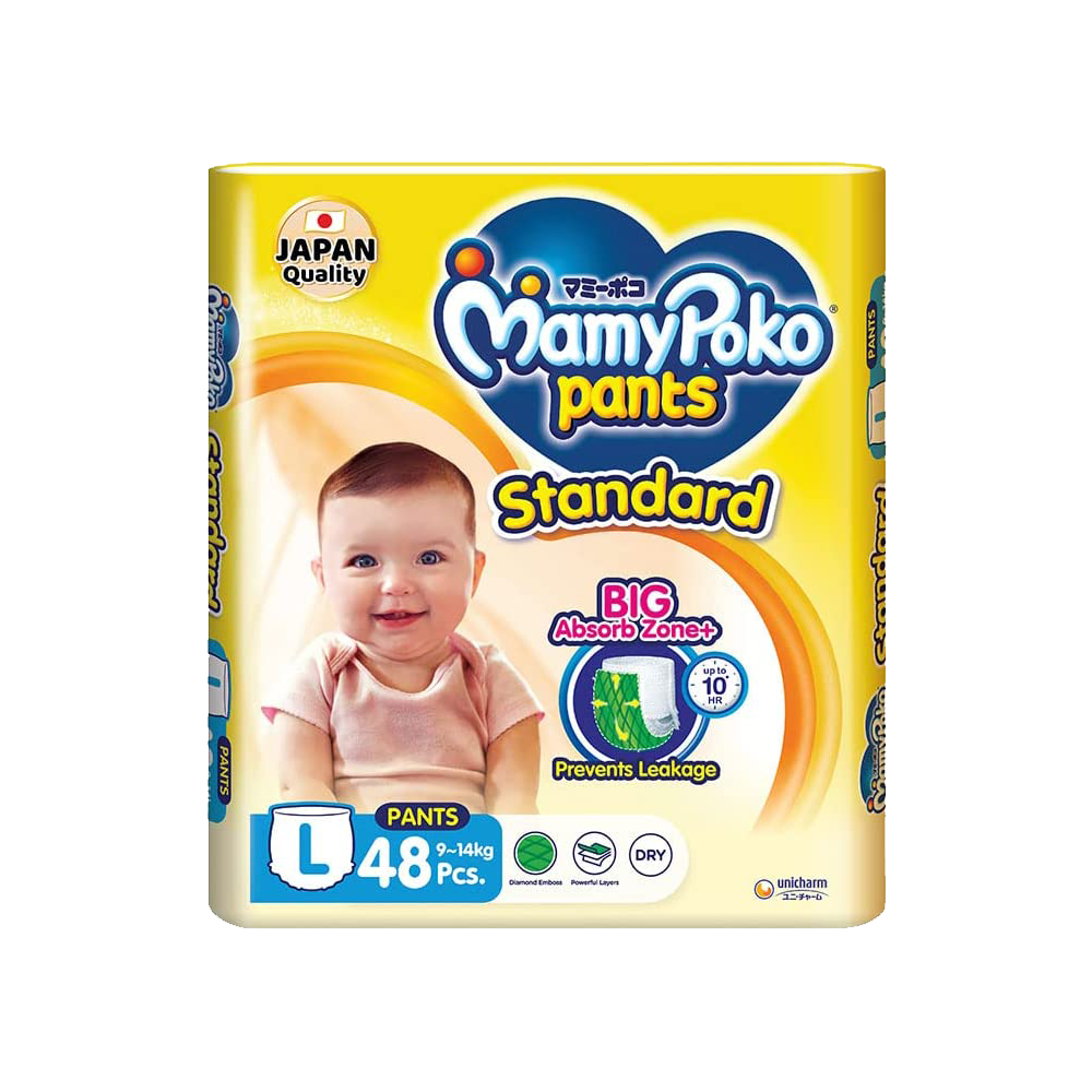 Mamy Poko Pants Large Size (9-14 kg) Diapers 7 pc — Quick Pantry