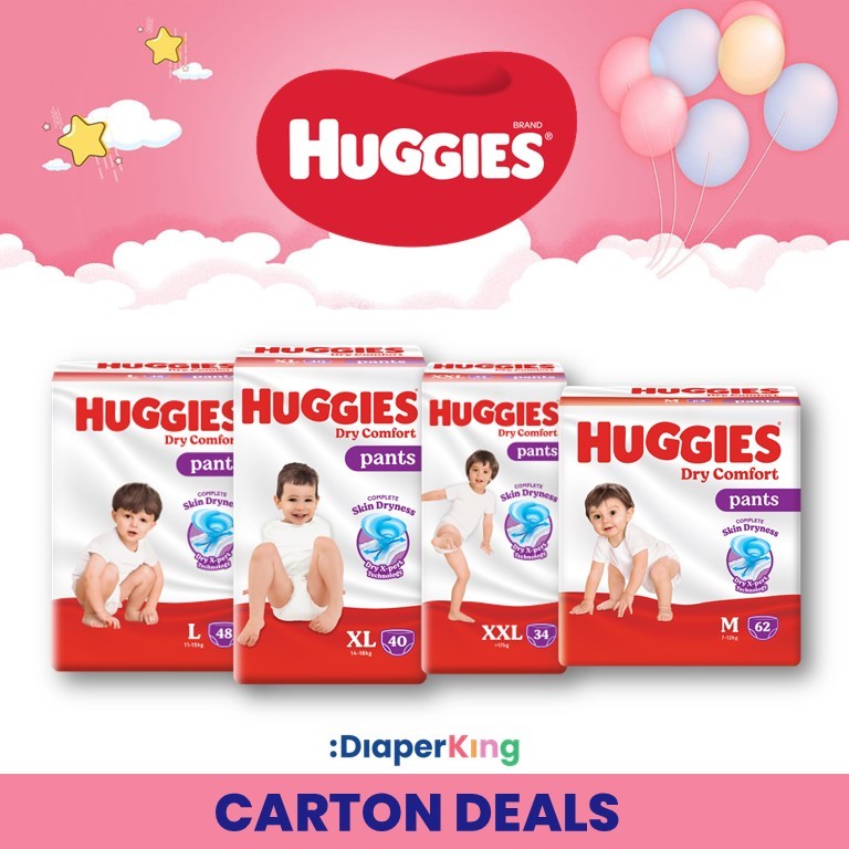 Dry Comfort Diapers - Pants