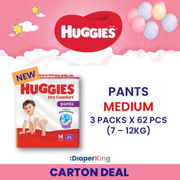Dry Comfort Diapers - Pants