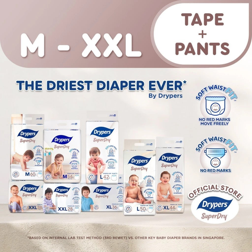 Skinature, DryPantz, Wee Wee Dry, Super Dry - Tape & Pants