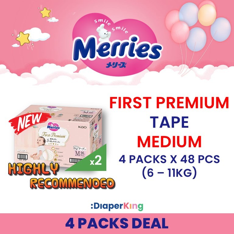 Standard, First Premium - Tape & Pants (3/4 Packs Deal)