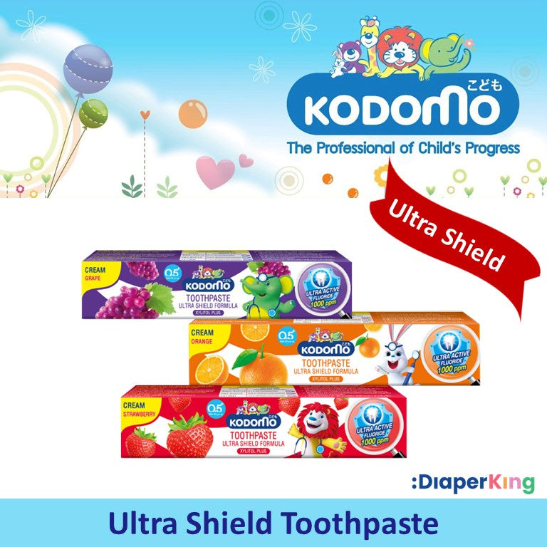 Kodomo Kids Toothpaste - Cream & Gel