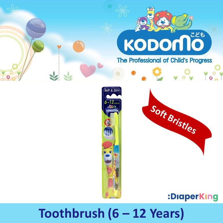 Kodomo Kids Toothbrush Soft Bristles
