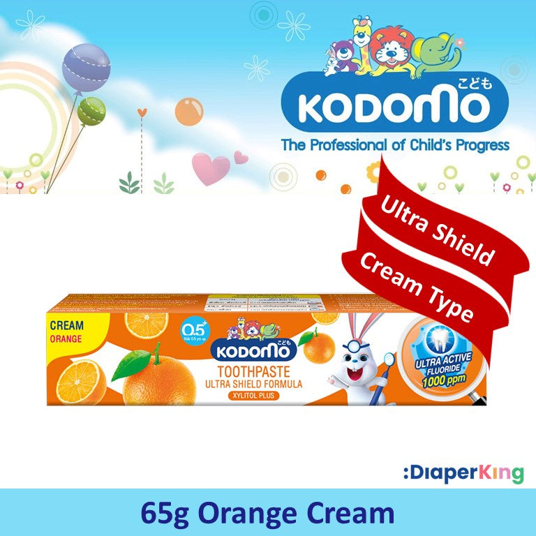 Kodomo Kids Toothpaste - Cream & Gel