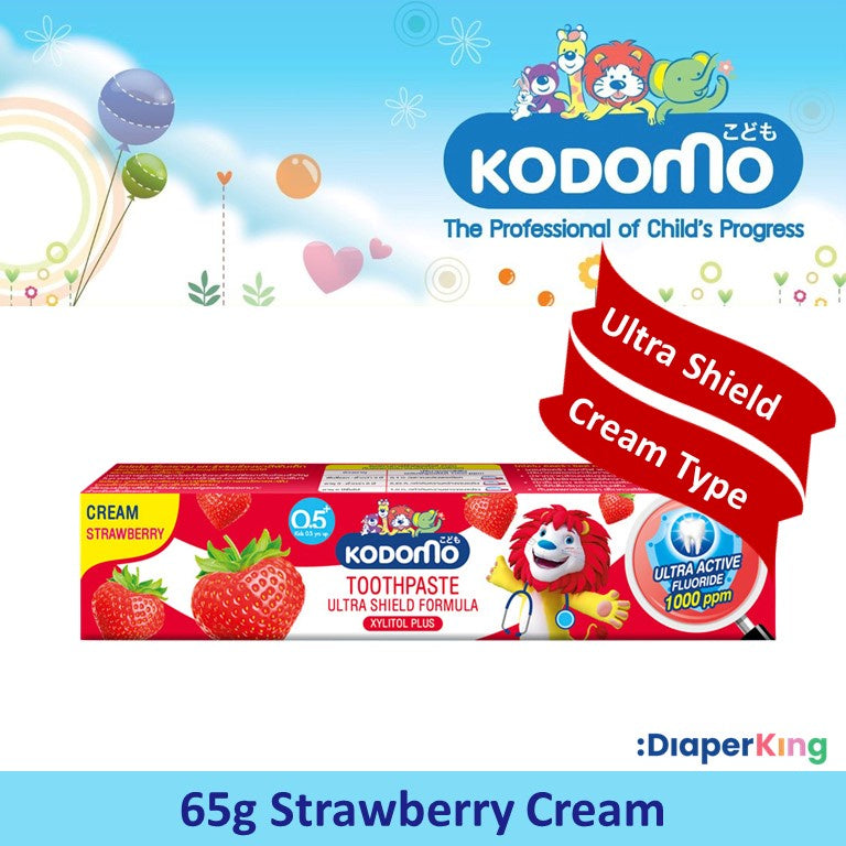 Kodomo Kids Toothpaste - Cream & Gel
