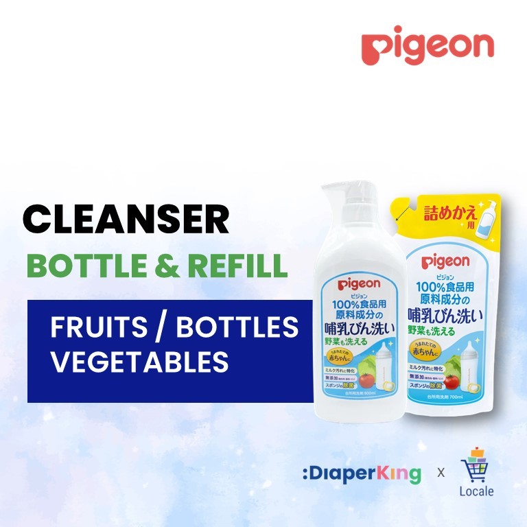 Pigeon Baby Liquid Cleanser - Bottles / Fruits / Vegetable