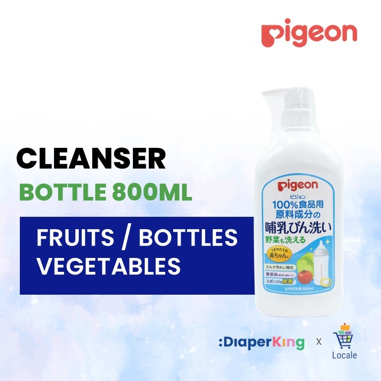 Pigeon Baby Liquid Cleanser - Bottles / Fruits / Vegetable