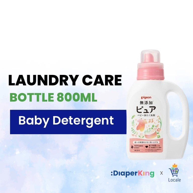 Pigeon Japan Baby Laundry Detergent & Softener - Bottle & Refill