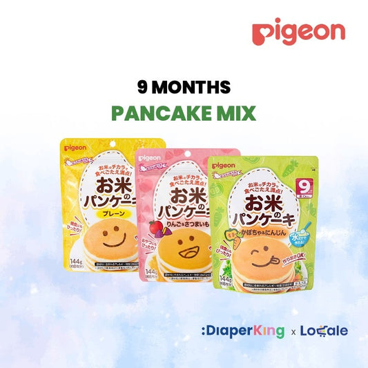 Pigeon Japan Retort Baby Food Pouch / Pancake Mix / Minotta Smoothie