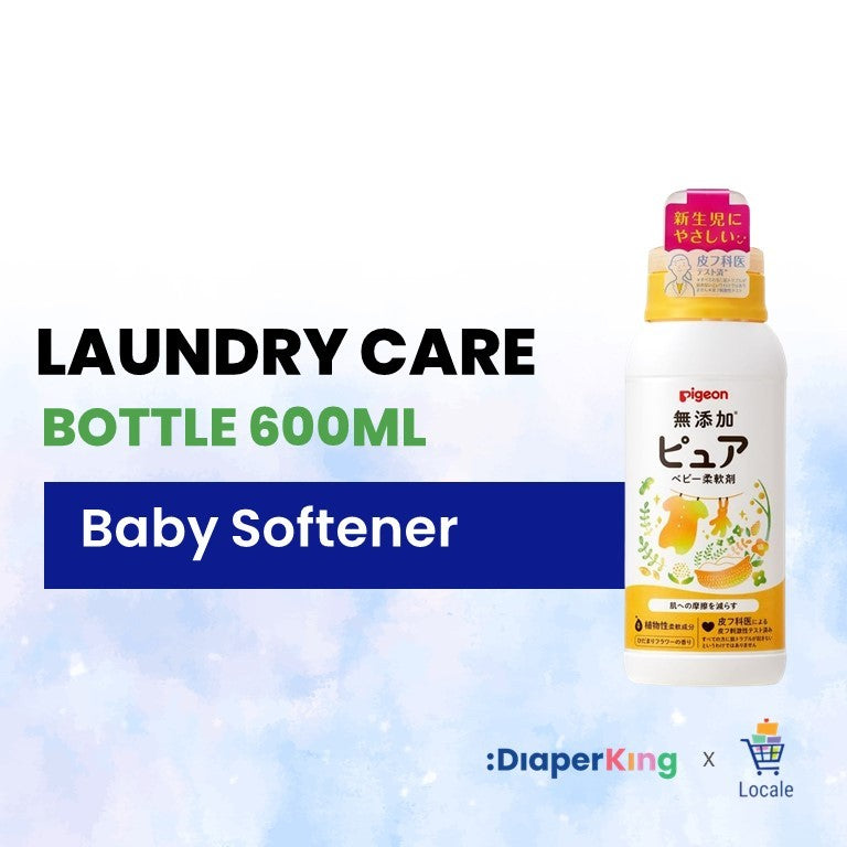 Pigeon Japan Baby Laundry Detergent & Softener - Bottle & Refill