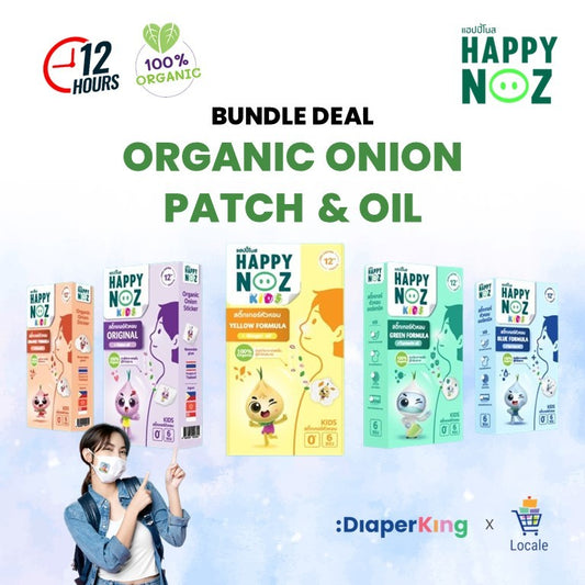 Happy Noz Organic Onion Sticker Patch & Mosquito Repellent Stickers Patch