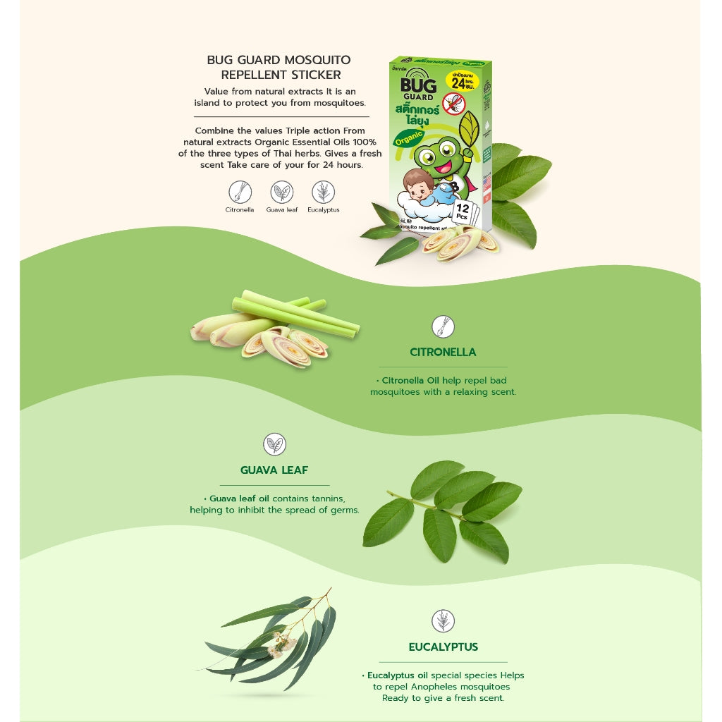 Happy Noz Organic Onion Sticker Patch & Mosquito Repellent Stickers Patch