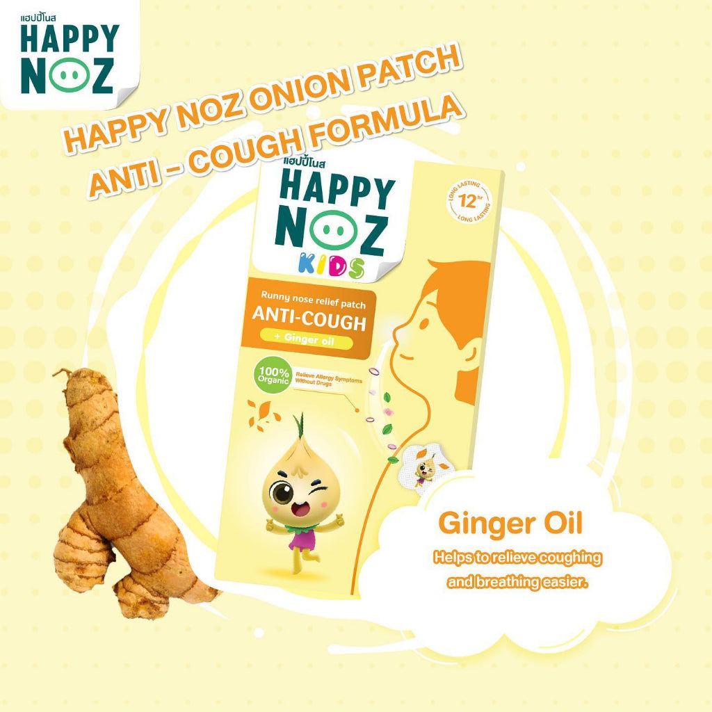 Happy Noz Organic Onion Sticker Patch & Mosquito Repellent Stickers Patch