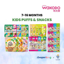 WAKODO Baby Puffs / Snacks with +Ca / Toddler Snack With +DHA