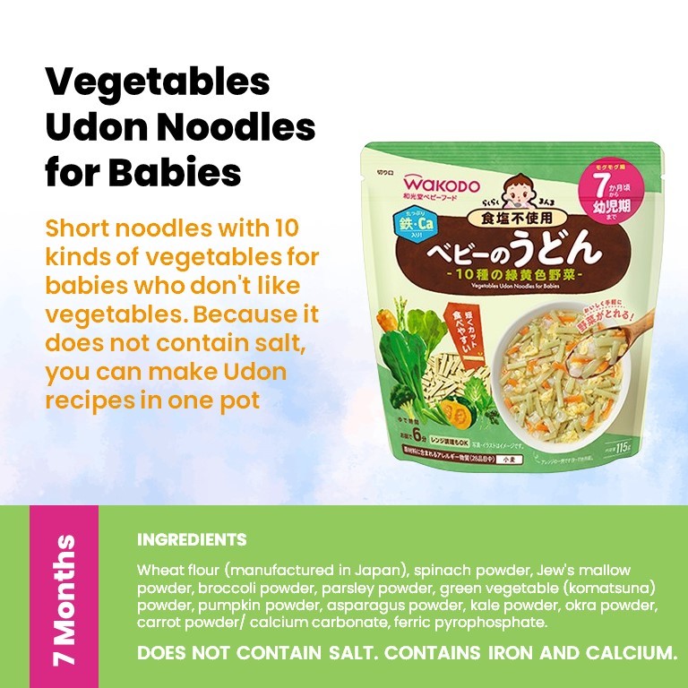 WAKODO Japanese Baby Food Ready-to-Eat Meals (5 - 16 Months)