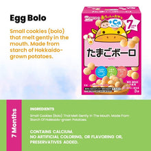 WAKODO Baby Puffs / Snacks with +Ca / Toddler Snack With +DHA