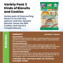 WAKODO Baby Puffs / Snacks with +Ca / Toddler Snack With +DHA