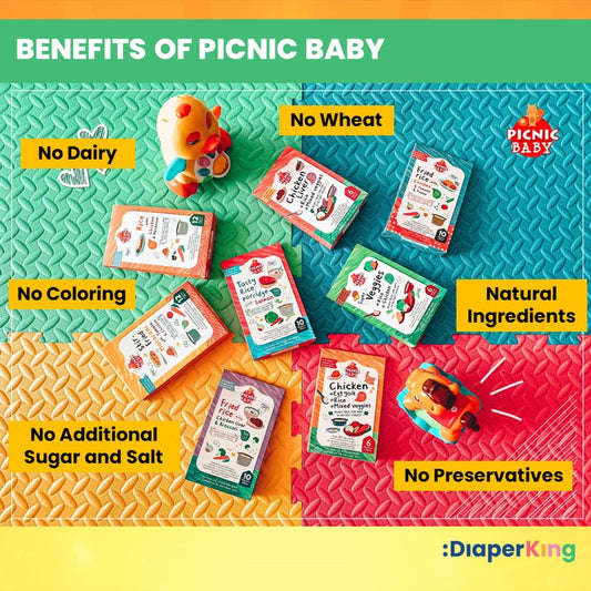 Picnic Baby Baby Food Pouch / Soup Stock Instant Meal (Halal Certified)