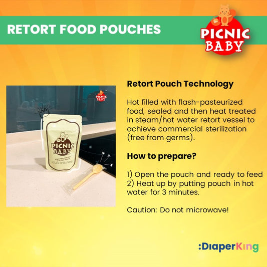 Picnic Baby Baby Food Pouch / Soup Stock Instant Meal (Halal Certified)