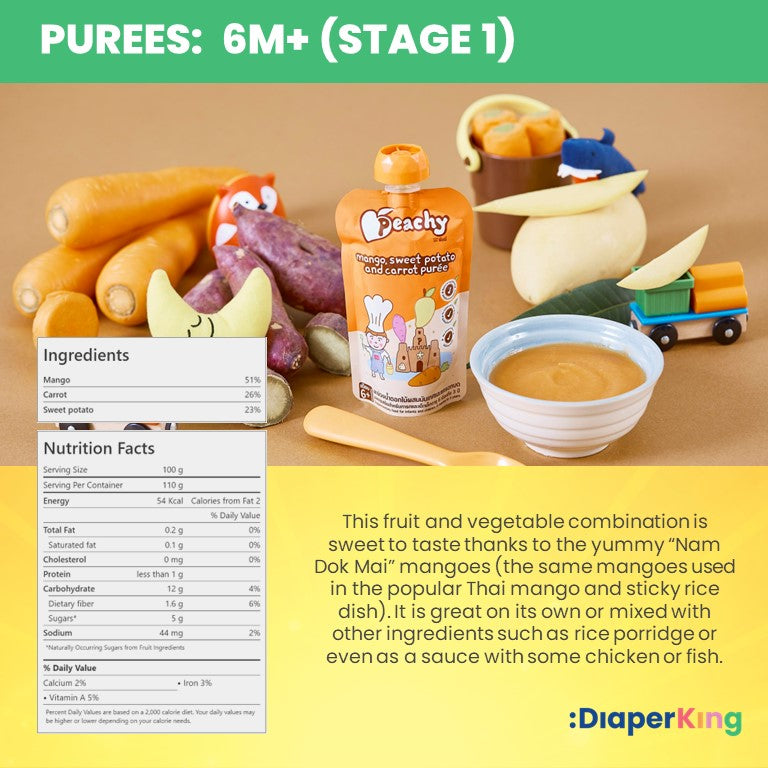 Peachy Baby Healthy Ready-to-Eat Food & Snacks (Halal Certified)