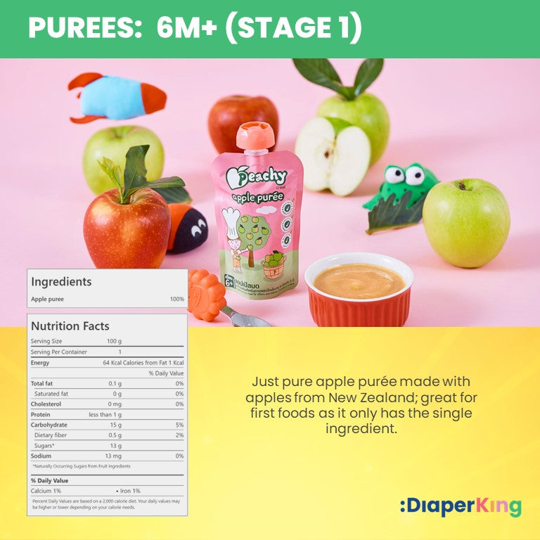 Peachy Baby Healthy Ready-to-Eat Food & Snacks (Halal Certified)