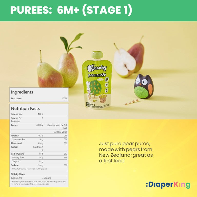 Peachy Baby Healthy Ready-to-Eat Food & Snacks (Halal Certified)