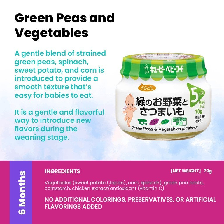 Kewpie Japanese Baby Food Ready-to-Eat Meals & Snacks (6 - 24 Months)
