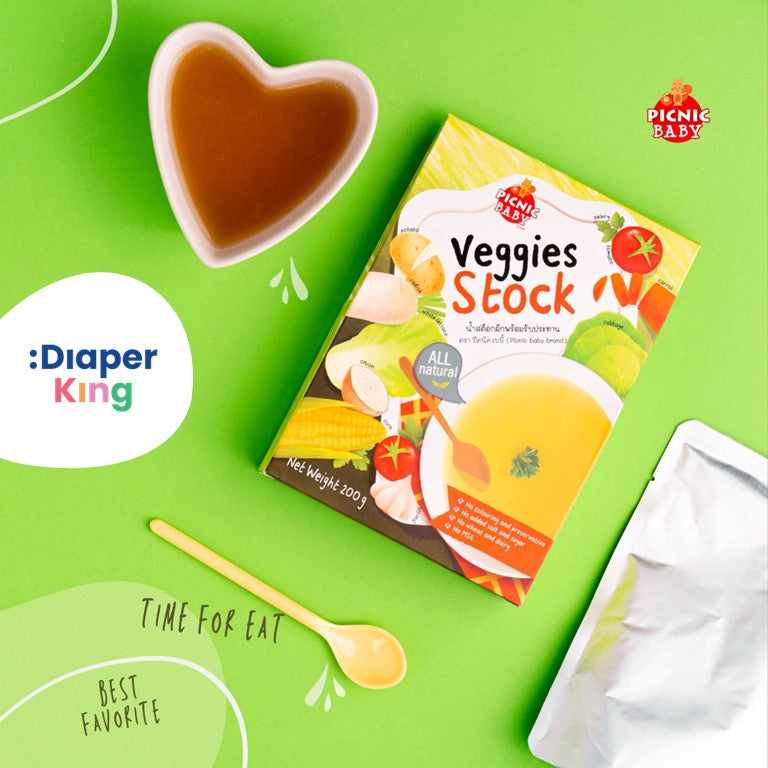 Picnic Baby Baby Food Pouch / Soup Stock Instant Meal (Halal Certified)