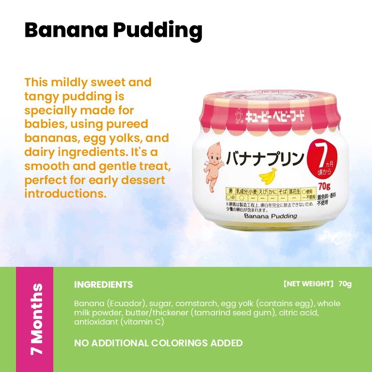 Kewpie Japanese Baby Food Ready-to-Eat Meals & Snacks (6 - 24 Months)