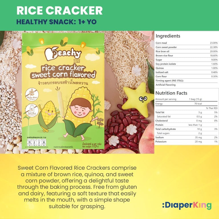 Peachy Baby Healthy Ready-to-Eat Food & Snacks (Halal Certified)