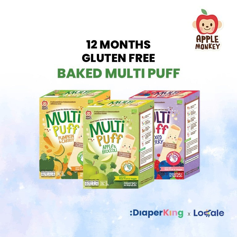 Apple Monkey Gluten Free Kids Friendly Snacks (Halal Certified)