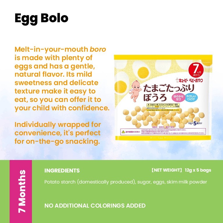 Kewpie Japanese Baby Food Ready-to-Eat Meals & Snacks (6 - 24 Months)