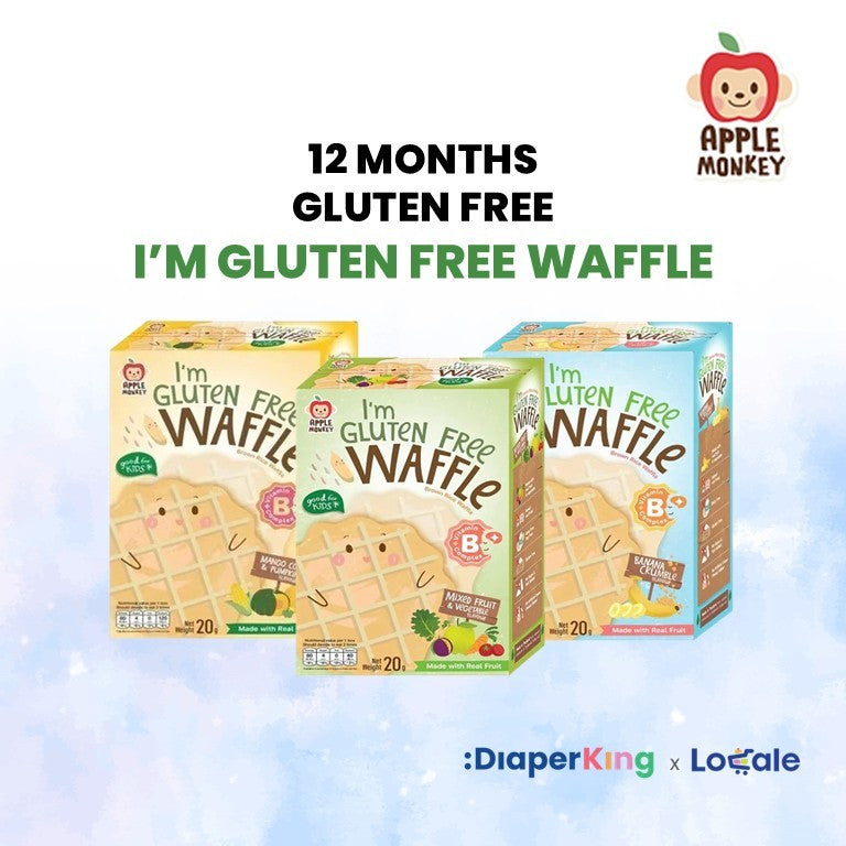 Apple Monkey Gluten Free Kids Friendly Snacks (Halal Certified)