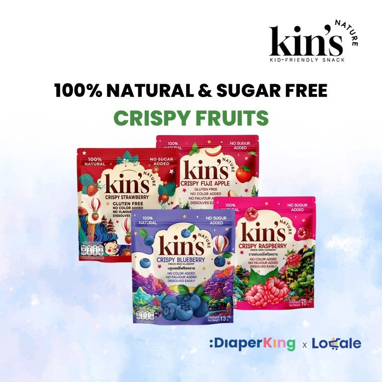 Kin's Nature 100% Natural Kids Friendly Fruits & Veggies Snacks(Halal Certified)