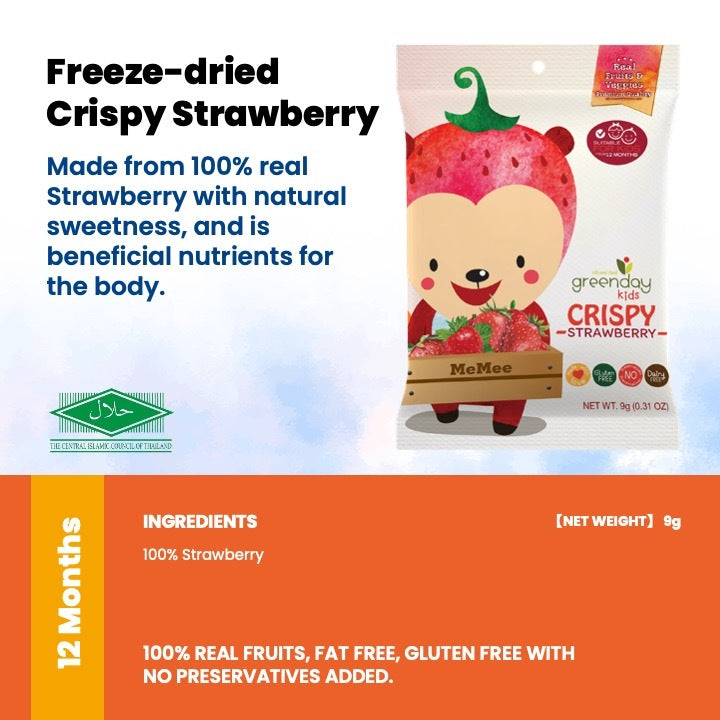 Greenday Freeze-dried & Vacuum-fried Healthy Snacks (Halal Certified)