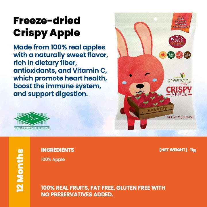 Greenday Freeze-dried & Vacuum-fried Healthy Snacks (Halal Certified)