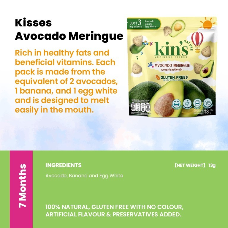 Kin's Nature 100% Natural Kids Friendly Fruits & Veggies Snacks(Halal Certified)