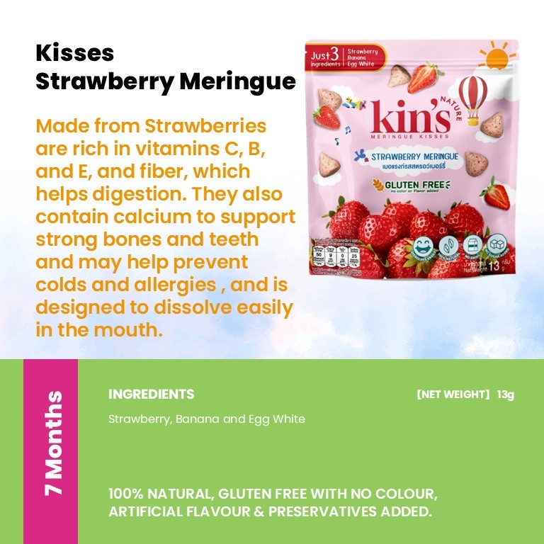 Kin's Nature 100% Natural Kids Friendly Fruits & Veggies Snacks(Halal Certified)