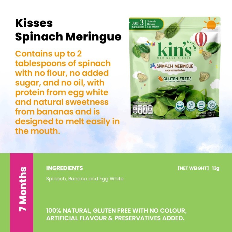 Kin's Nature 100% Natural Kids Friendly Fruits & Veggies Snacks(Halal Certified)