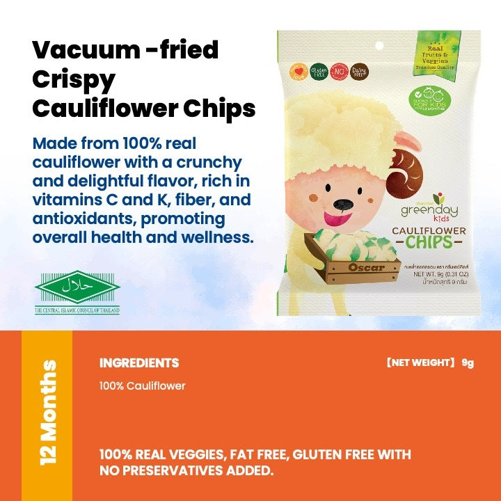 Greenday Freeze-dried & Vacuum-fried Healthy Snacks (Halal Certified)