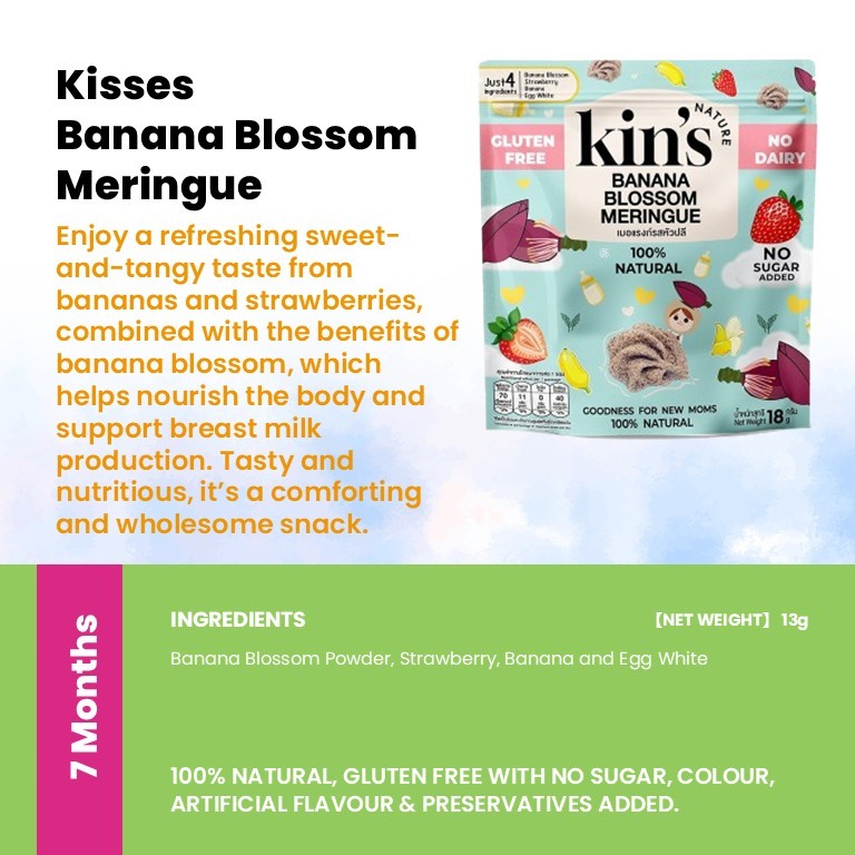 Kin's Nature 100% Natural Kids Friendly Fruits & Veggies Snacks(Halal Certified)