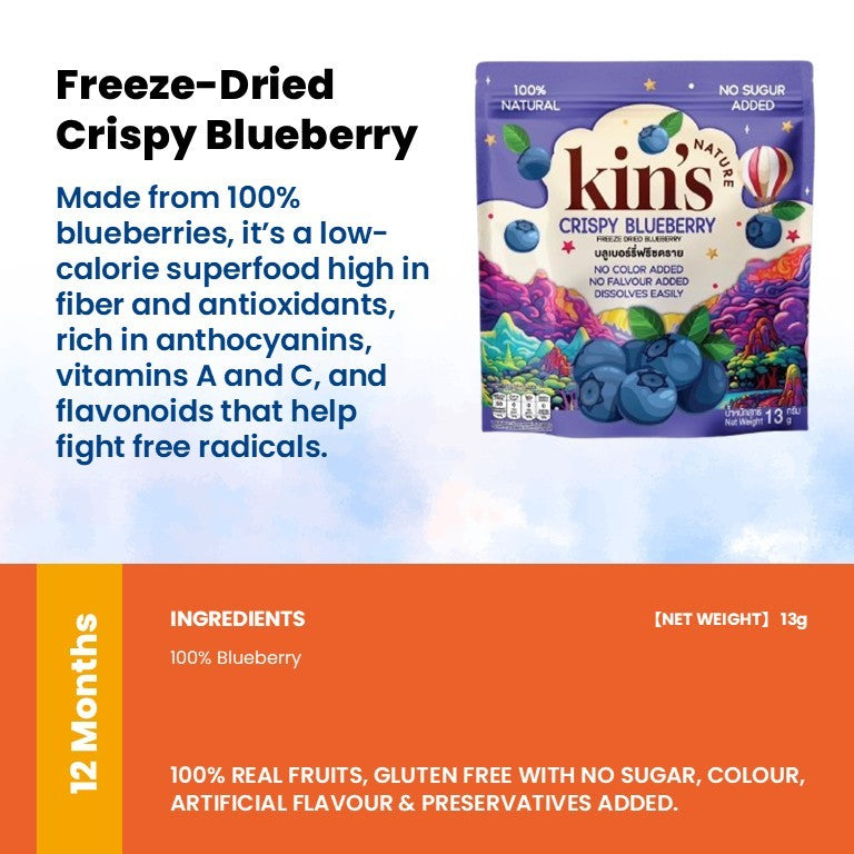 Kin's Nature 100% Natural Kids Friendly Fruits & Veggies Snacks(Halal Certified)