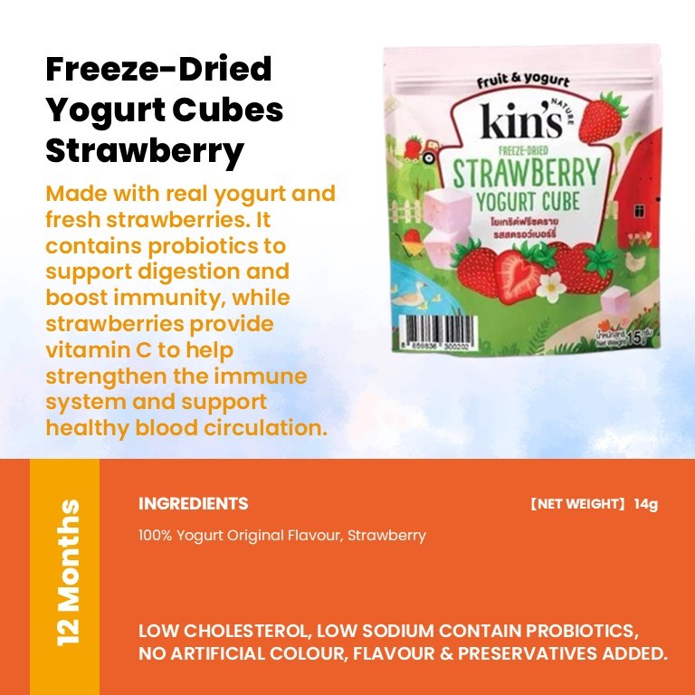 Kin's Nature 100% Natural Kids Friendly Fruits & Veggies Snacks(Halal Certified)