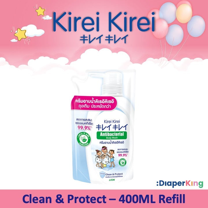 Kirei Kirei Anti-Bacterial Body Wash (Bottle & Refill)