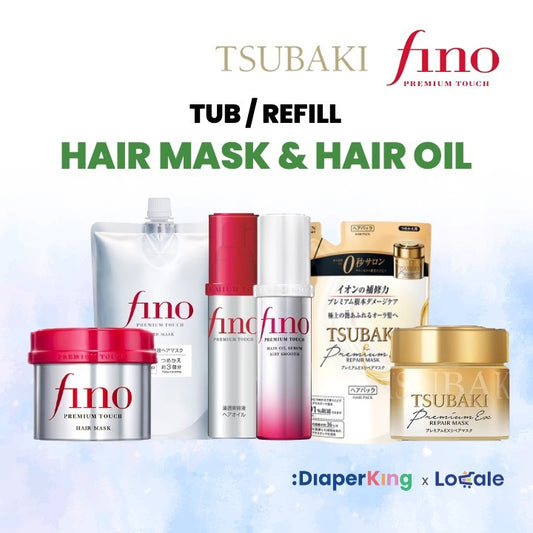 Shiseido Fino & Tsubaki Japan Premium Hair Treatment (Hair Mask/Hair Oil)