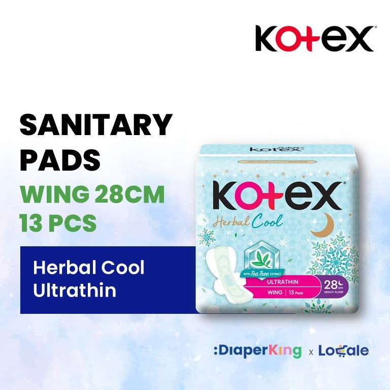 Kotex Sanitary & Maternity Pads - Soft Comfort / Soft Herbal / Soft Overnight Herbal / Luxe / Soft & Smooth