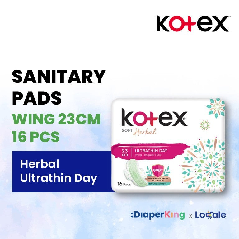 Kotex Sanitary & Maternity Pads - Soft Comfort / Soft Herbal / Soft Overnight Herbal / Luxe / Soft & Smooth